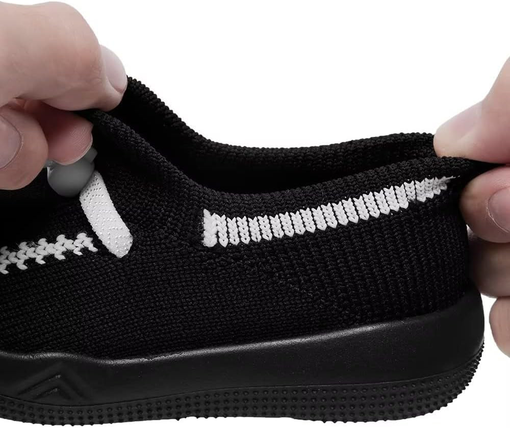 Baby Boy Girl Non-Skid Indoor Infant Walking Shoes Breathable Warm Elastic Sock Shoes with Memory Sole Protect Toes Outdoor Sneakers