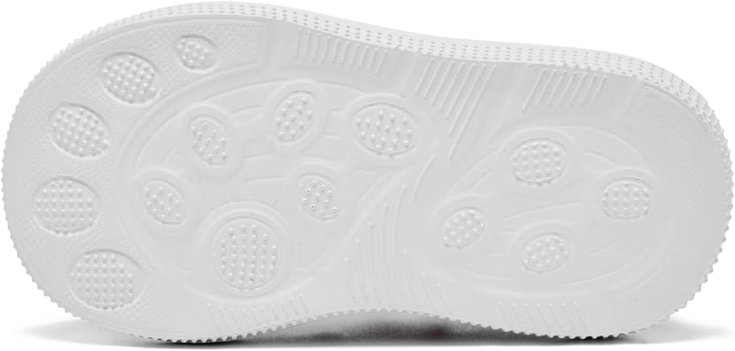 Baby Boy Girl Non-Skid Indoor Infant Walking Shoes Breathable Warm Elastic Sock Shoes with Memory Sole Protect Toes Outdoor Sneakers