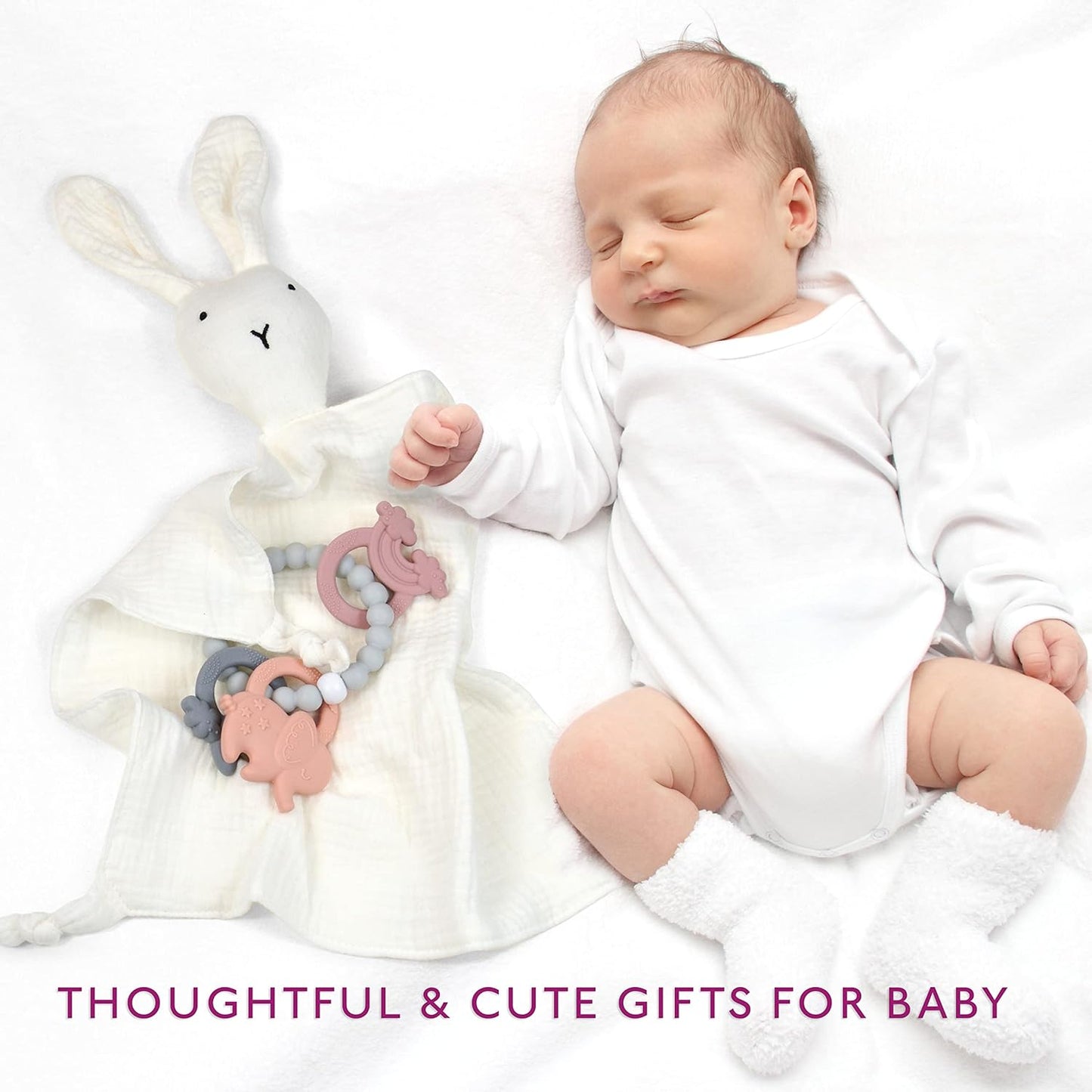 New Mom Gift Basket - 9 Luxury Baby Shower Gifts for Expecting Mommy to Be. Pregnant Moms Postpartum Kit Care Package. Newborn Baby Gift Set with Birthday Spa Gifts for Women.