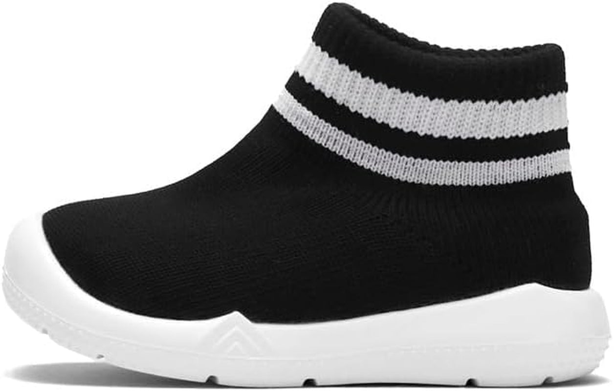 Baby Shoes Baby Sock Shoes Baby Walking Shoes Infant Non-Slip Breathable Slippers with Soft Rubber Sole Baby Boys Girls Slip on Sneakers