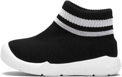 Baby Shoes Baby Sock Shoes Baby Walking Shoes Infant Non-Slip Breathable Slippers with Soft Rubber Sole Baby Boys Girls Slip on Sneakers